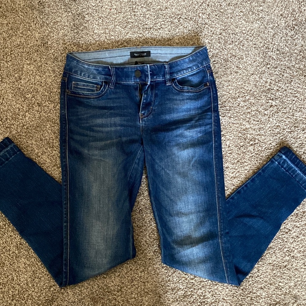 White House Black Market Denim Skinny Jeans